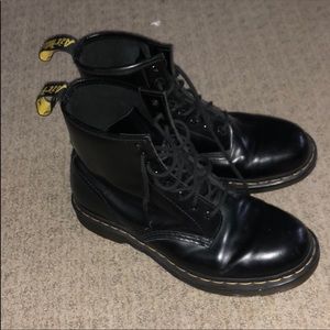 Dr. Marten Black Boots